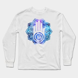 Jain Hand -symbol of Jainism Long Sleeve T-Shirt